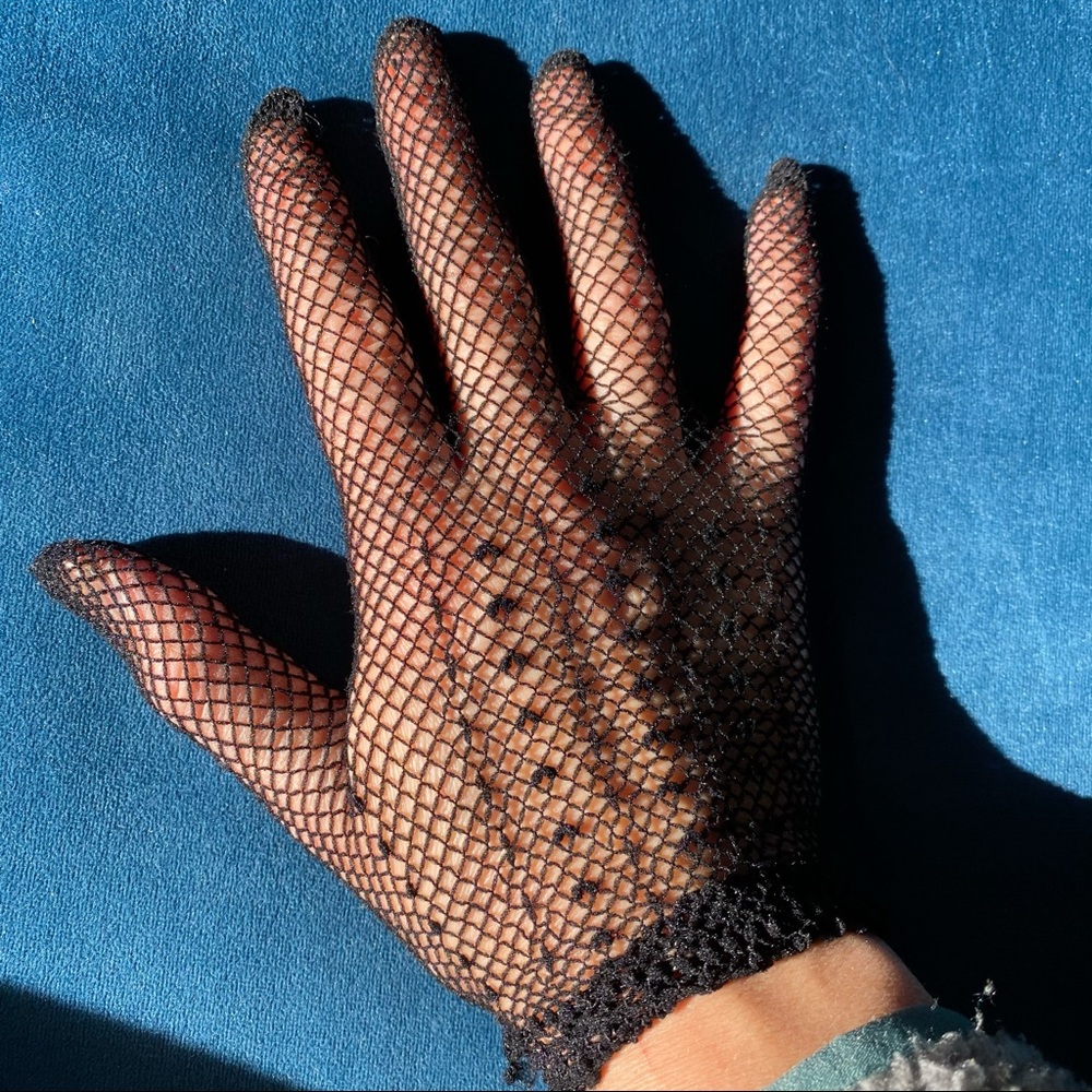 Elegant Cocktail Evening Black Gloves Small